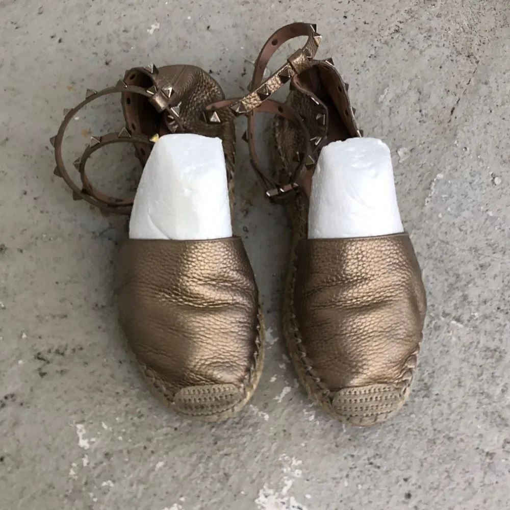 Valentino Rockstud Espadrilles